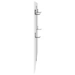 vidaXL Răcător de paltoane montat pe perete Alb 96 x 1.5 x 90 cm