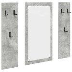 vidaXL Răcător de paltoane montat pe perete Gri beton 96 x 1.5 x 90 cm vidaXL Răcător de paltoane montat pe perete Gri beton 96 x 1.5 x 90 cm