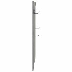vidaXL Răcător de paltoane montat pe perete Gri beton 96 x 1.5 x 90 cm vidaXL Răcător de paltoane montat pe perete Gri beton 96 x 1.5 x 90 cm