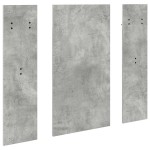 vidaXL Răcător de paltoane montat pe perete Gri beton 96 x 1.5 x 90 cm vidaXL Răcător de paltoane montat pe perete Gri beton 96 x 1.5 x 90 cm