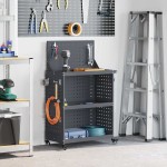 vidaXL Cărucior pentru unelte cu raft cu roata cu depozitare Manual Antracit 65 x 35 x 111 cm vidaXL Cărucior pentru unelte cu raft cu roata cu depozitare Manual Antracit 65 x 35 x 111 cm