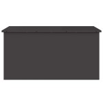 vidaXL Cutie de depozitare exterioară Negru 100 x 50.5 x 50 cm vidaXL Cutie de depozitare exterioară Negru 100 x 50.5 x 50 cm