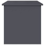 vidaXL Cutie de depozitare exterioară Antracit 55 x 50,5 x 50 cm Oțel