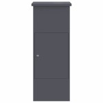 vidaXL Cutie pentru colet Antracit 44.5 x 29 x 110.5 cm Oțel vidaXL Cutie pentru colet Antracit 44.5 x 29 x 110.5 cm Oțel