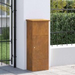 vidaXL Cutie pentru colet Ruginit 44.5 x 29 x 110.5 cm vidaXL Cutie pentru colet Ruginit 44.5 x 29 x 110.5 cm