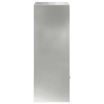 vidaXL Cutie pentru colet Negru 41 x 38 x 103 cm Oțel galvanizat vidaXL Cutie pentru colet Negru 41 x 38 x 103 cm Oțel galvanizat