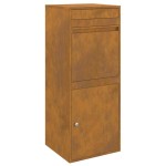 vidaXL Cutie pentru colet Ruginit 41 x 38 x 103 cm vidaXL Cutie pentru colet Ruginit 41 x 38 x 103 cm
