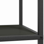 vidaXL Raft de depozitare pentru bucătărie Negru 60 x 50 x 92 cm Oţel vidaXL Raft de depozitare pentru bucătărie Negru 60 x 50 x 92 cm Oţel