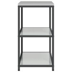 vidaXL Raft de depozitare pentru bucătărie Argintiu 60 x 50 x 92 cm