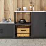 vidaXL Raft de depozitare pentru bucătărie Negru 60 x 50 x 92 cm Oţel