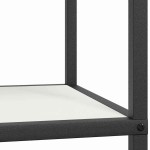 vidaXL Raft de depozitare pentru bucătărie Alb 60 x 50 x 92 cm Oţel