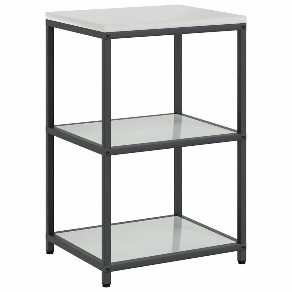 vidaXL Raft de depozitare pentru bucătărie Argintiu 60 x 50 x 92 cm