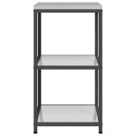 vidaXL Raft de depozitare pentru bucătărie Argintiu 60 x 50 x 92 cm