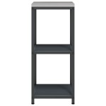 vidaXL Raft de depozitare pentru bucătărie Antracit 60 x 50 x 92 cm vidaXL Raft de depozitare pentru bucătărie Antracit 60 x 50 x 92 cm