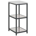vidaXL Raft de depozitare pentru bucătărie Argintiu 60 x 50 x 92 cm