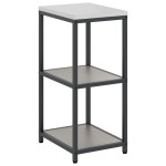 vidaXL Raft de depozitare pentru bucătărie Ruginit 60 x 50 x 92 cm