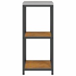 vidaXL Raft de depozitare pentru bucătărie Ruginit 60 x 50 x 92 cm