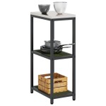 vidaXL Raft de depozitare pentru bucătărie Verde oliv 60 x 50 x 92 cm