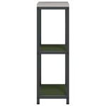 vidaXL Raft de depozitare pentru bucătărie Verde oliv 60 x 50 x 92 cm