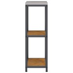 vidaXL Raft de depozitare pentru bucătărie Ruginit 60 x 50 x 92 cm