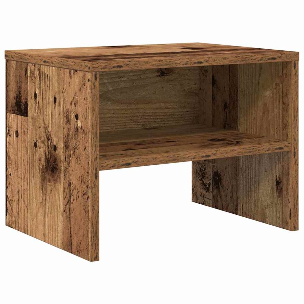 vidaXL Dulap de noapte Lemn vechi 40 x 30 x 30 cm Lemn compozit