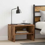 vidaXL Dulap de noapte Lemn vechi 40 x 30 x 30 cm Lemn compozit vidaXL Dulap de noapte Lemn vechi 40 x 30 x 30 cm Lemn compozit