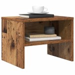vidaXL Dulap de noapte Lemn vechi 40 x 30 x 30 cm Lemn compozit vidaXL Dulap de noapte Lemn vechi 40 x 30 x 30 cm Lemn compozit