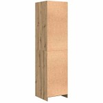 vidaXL Dulap cu raft stejar artizanal 50 x 50 x 200 cm Lemn compozit vidaXL Dulap cu raft stejar artizanal 50 x 50 x 200 cm Lemn compozit