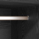 vidaXL Dulap cu raft cu depozitare Stejar negru 50 x 50 x 200 cm Lemn compozit vidaXL Dulap cu raft cu depozitare Stejar negru 50 x 50 x 200 cm Lemn compozit