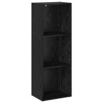 vidaXL Bibliotecă Stejar negru 40 x 30 x 114 cm Lemn compozit vidaXL Bibliotecă Stejar negru 40 x 30 x 114 cm Lemn compozit
