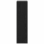 vidaXL Bibliotecă Stejar negru 40 x 30 x 114 cm Lemn compozit vidaXL Bibliotecă Stejar negru 40 x 30 x 114 cm Lemn compozit