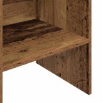 vidaXL Dulap pentru cărți Lemn vechi 40 x 35 x 180 cm Lemn compozit vidaXL Dulap pentru cărți Lemn vechi 40 x 35 x 180 cm Lemn compozit