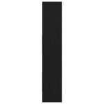 vidaXL Dulap pentru cărți Stejar negru 40 x 35 x 180 cm Lemn compozit