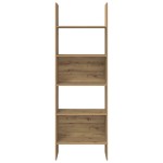 vidaXL Dulap pentru cărți stejar artizanal 60 x 35 x 180 cm