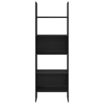 vidaXL Dulap pentru cărți Stejar negru 60 x 35 x 180 cm Lemn compozit