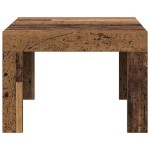 vidaXL Masă de cafea Lemn vechi 50 x 50 x 35 cm Lemn compozit vidaXL Masă de cafea Lemn vechi 50 x 50 x 35 cm Lemn compozit