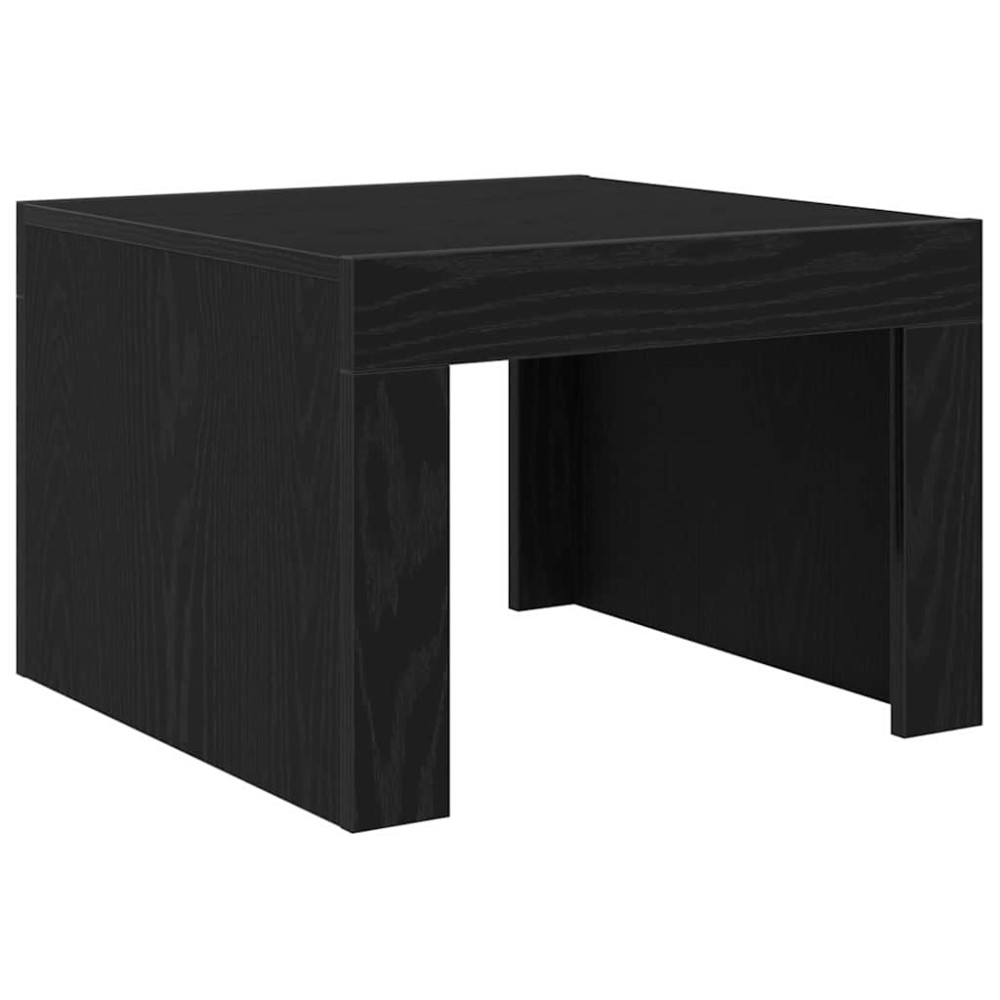 vidaXL Masă de cafea Stejar negru 50 x 50 x 35 cm Lemn compozit