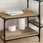 vidaXL Raft pentru cărți 4 pcs Maro 60 x 40 x 1,5 cm Lemn compozit