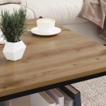 vidaXL Raft pentru cărți 4 pcs Maro 80 x 40 x 1,5 cm Lemn compozit