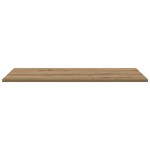 vidaXL Raft pentru cărți 4 pcs Maro 80 x 40 x 1,5 cm Lemn compozit