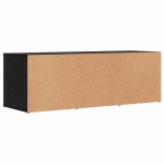 vidaXL Bancă de depozitare tapițată Stejar negru 102 x 35 x 35 cm vidaXL Bancă de depozitare tapițată Stejar negru 102 x 35 x 35 cm