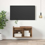 vidaXL Set comodă TV Lemn Vechi 37 x 37 x 72 cm Lemn compozit