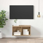 vidaXL Set comodă TV Stejar Artizanal 37 x 37 x 72 cm Lemn compozit