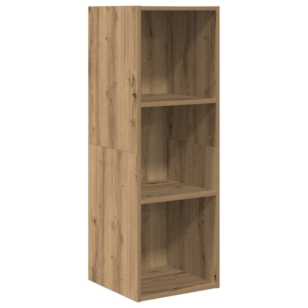 vidaXL Cabinet TV stejar artizanal 37 x 37 x 107 cm Lemn compozit