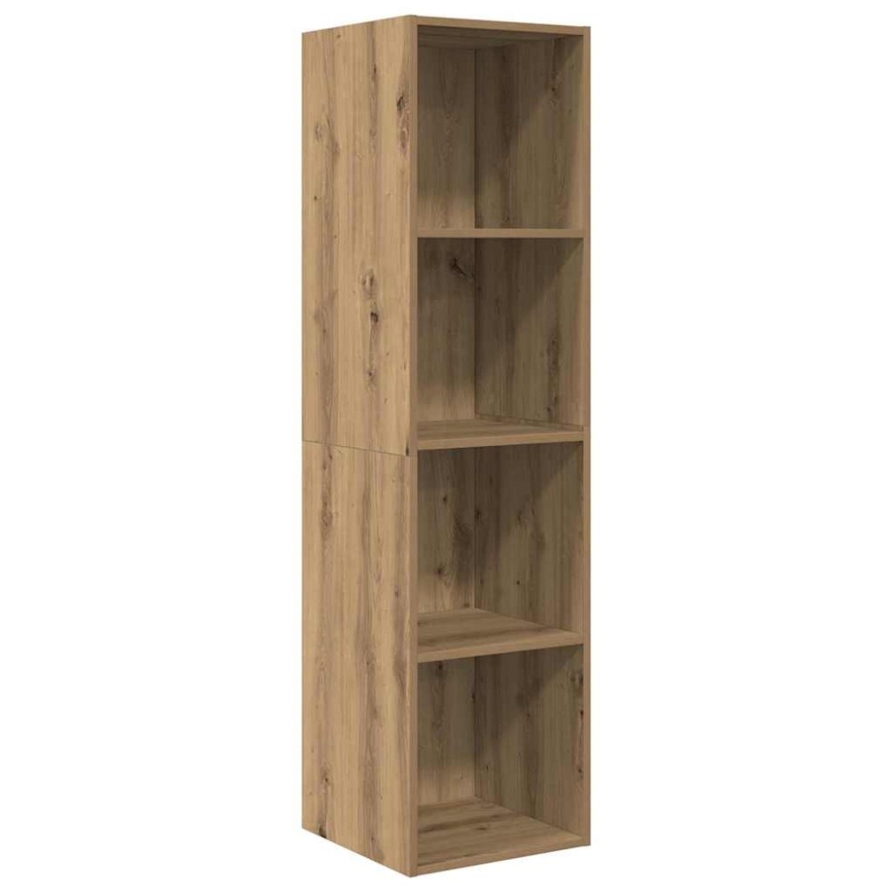 vidaXL Cabinet TV stejar artizanal 37 x 37 x 142.5 cm Lemn compozit