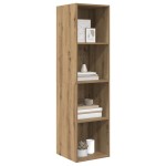 vidaXL Cabinet TV stejar artizanal 37 x 37 x 142.5 cm Lemn compozit vidaXL Cabinet TV stejar artizanal 37 x 37 x 142.5 cm Lemn compozit