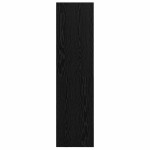 vidaXL Cabinet TV Stejar negru 37 x 37 x 142.5 cm Lemn compozit vidaXL Cabinet TV Stejar negru 37 x 37 x 142.5 cm Lemn compozit