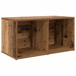 vidaXL Cabinet TV cu depozitare Lemn vechi Lemn compozit