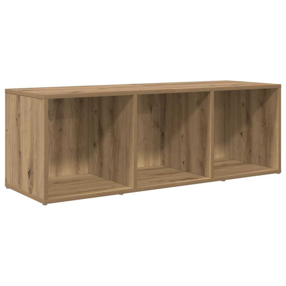 vidaXL Cabinet TV cu depozitare stejar artizanal Lemn compozit