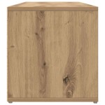 vidaXL Cabinet TV cu depozitare stejar artizanal Lemn compozit vidaXL Cabinet TV cu depozitare stejar artizanal Lemn compozit